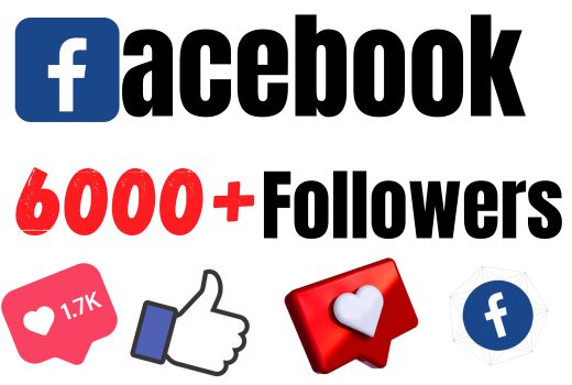 Get 6000+ Facebook page Followers, Lifetime Guarantee