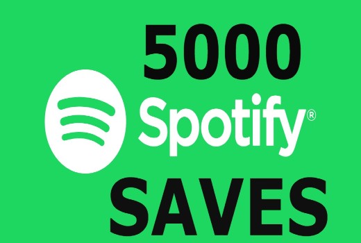 I will add you 5000+ Spotify SAVES