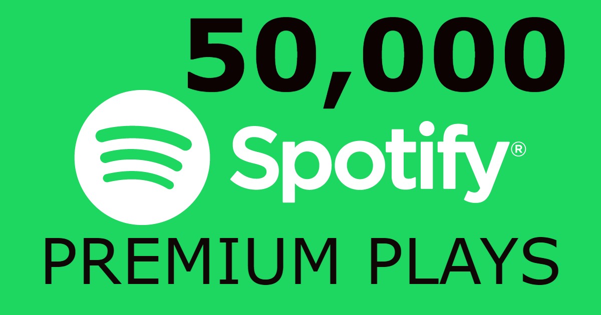 I will send you 50,000+ Spotify track plays  ROYALTIES ELIGIBLE