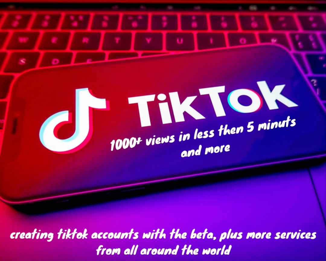 i create a tiktok channels for u with the beta , working 100% for life