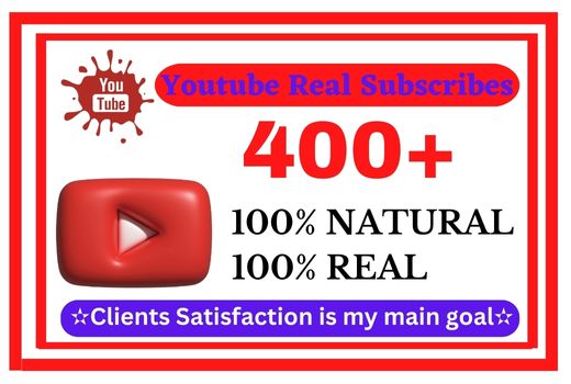 400 None Drop Youtube Subscribers, Best Sell Me