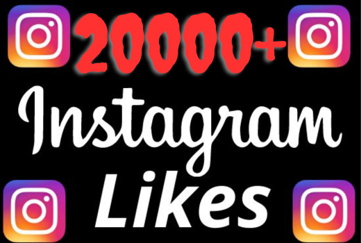 I will add 20000+ REAL AND non drop Instagram likes