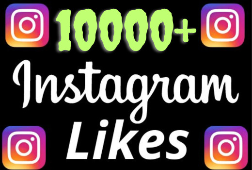I will add 10000+ REAL AND non drop Instagram likes