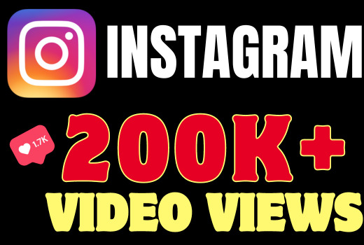 I will add 200k+ Instagram Video/Reels views