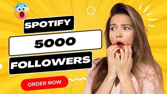 Real 5000 spotify followers HQ permanent Real lifetime guaranteed
