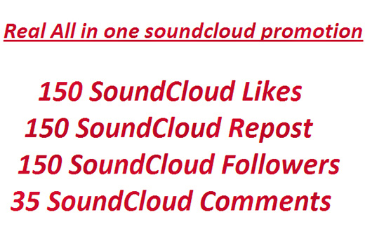 Real All In One SoundCloud Promotion