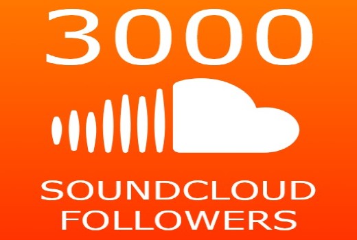 Add you 3000 Soundcloud followers