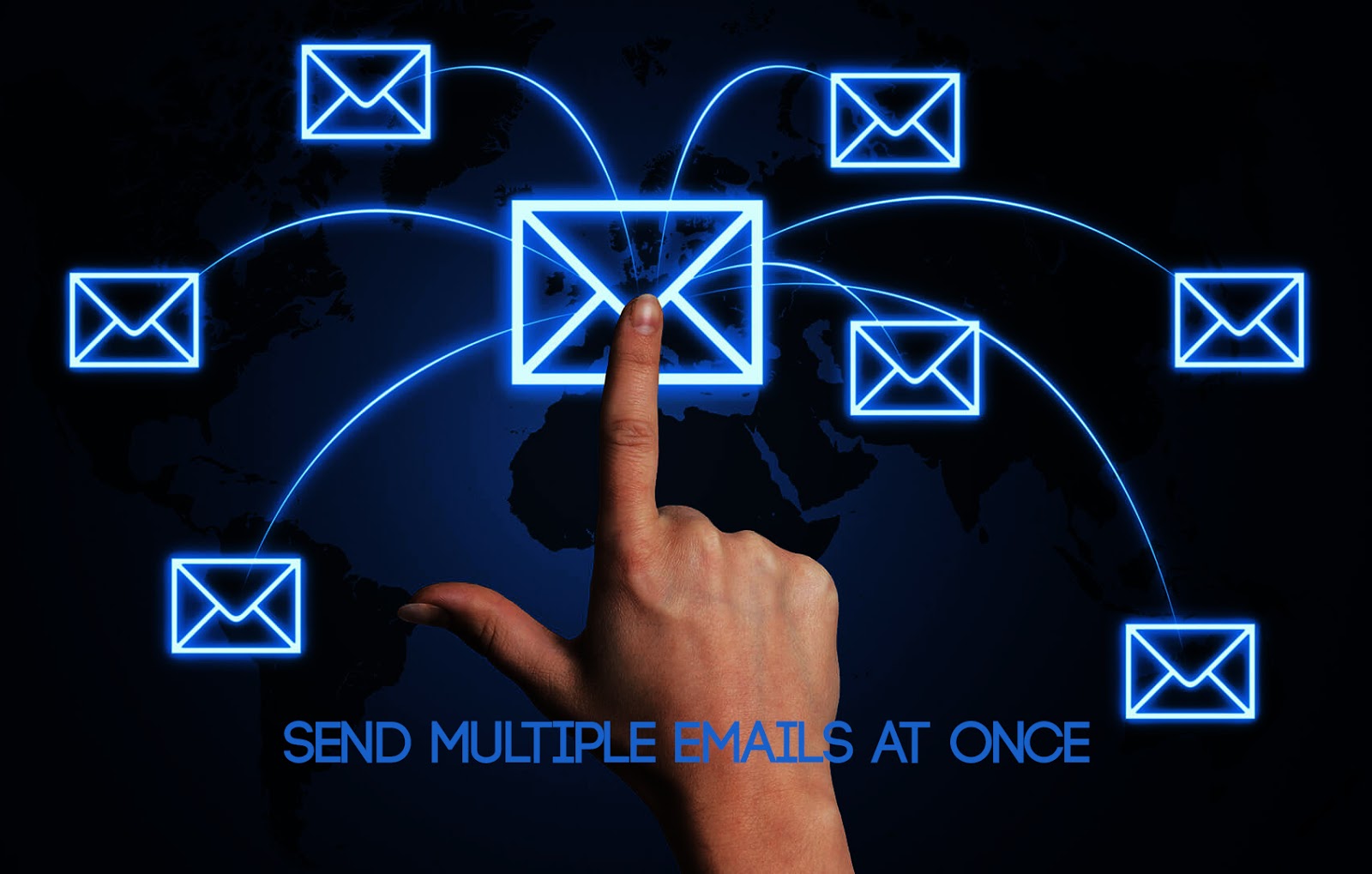 advertise your products by sending it to multiple recipient