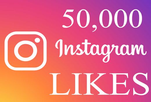 Get 50000 Likes with 50+ Comments on INSTAGRAM real and non drop