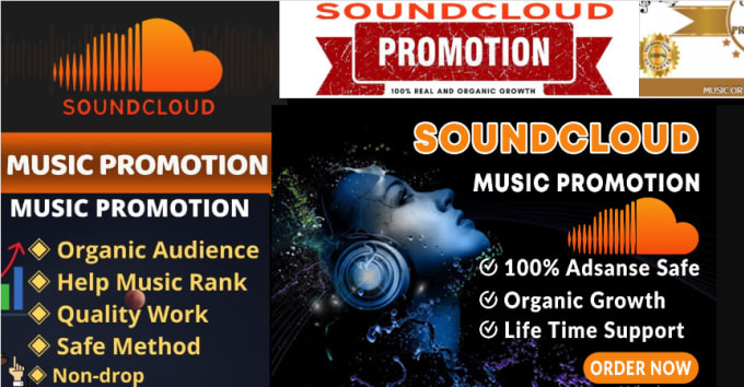 You will get Spotify Episode Promotion & Increase Plays/Streams for Your Podcast and  Soundcloud followers and Soundcloud plays, Real Soundcloud Music Promotion