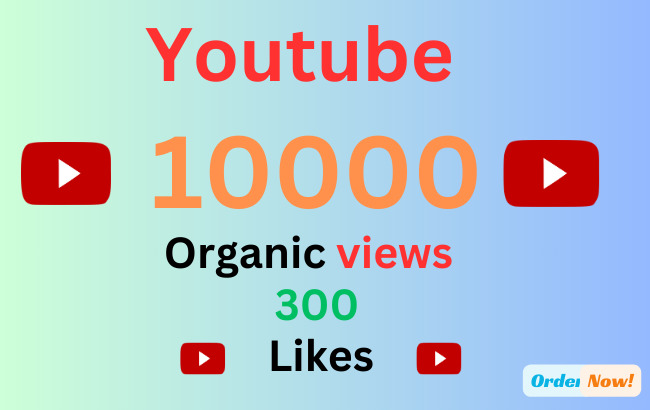 10000+ Youtube views to your video for Lifetime || 100% Organic with 300 Likes