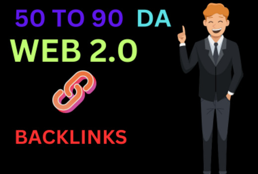 I will do  best web 2 0 backlinks