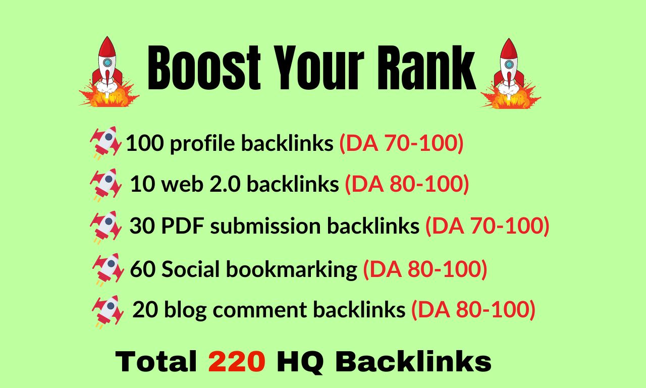 Version update All In One 220 HQ Manual Backlinks Boost Your Ranking.