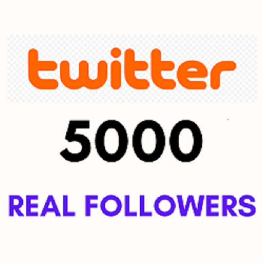 Get 5000+ Twitter Followers, Non-drop and Permanent