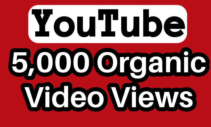 Get 5000 None drop Organic Views+ 250 Likes 100% guaranteed service