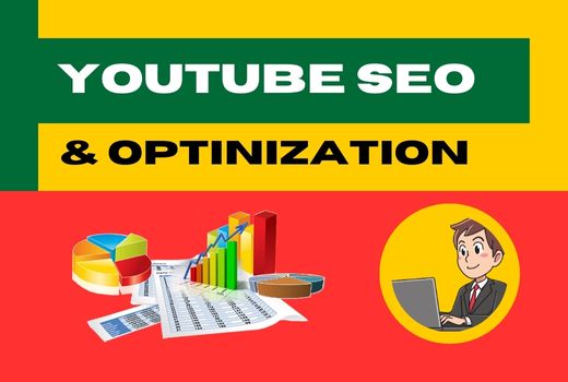 I will build your YouTube channel SEO with videos and description optimization