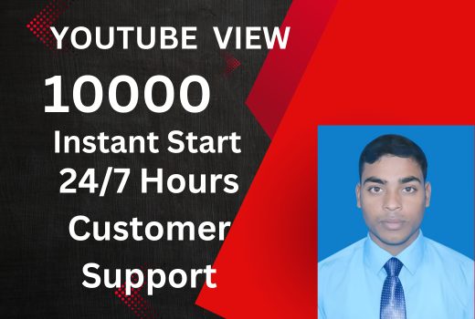 I will 10 000 You-tube video views with organic promotion