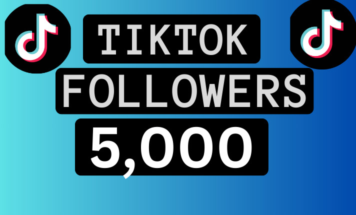 I Will give You 5000+ Like or Followers On your TikTok account/Videos. 100% None-Drop and Lifetime Guaranteed