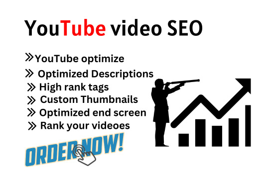 I will do best YouTube video SEO and channel optimize.
