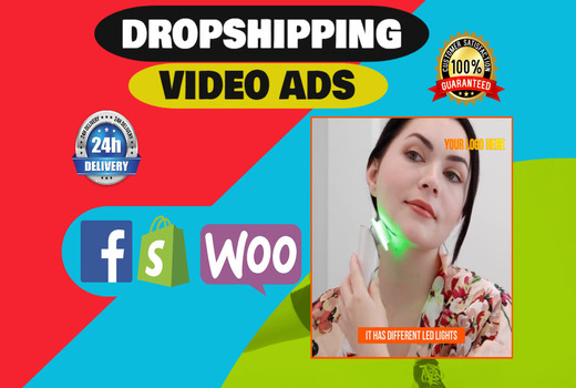 I will viral tiktok, facebook video ads for drop shipping products