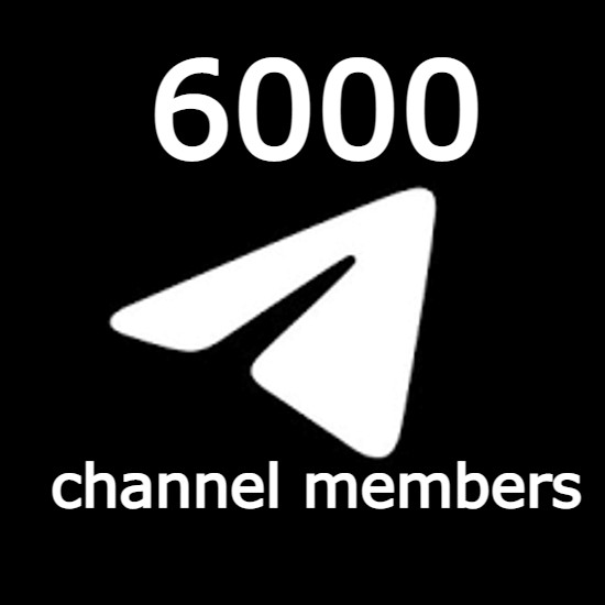 6000 telegram channel members non drop