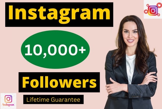 Instagram offer 10,000 Instagram Followers permanent
