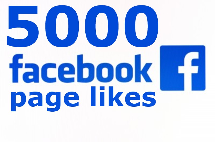 ADD you 5000+ Facebook page likes Lifetime Guarantee