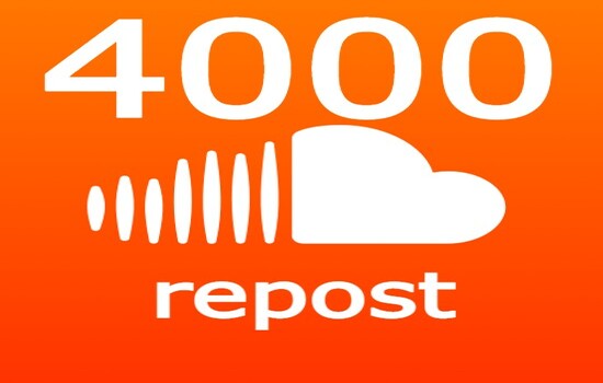 4000 SoundCloud repost non drop guaranteed