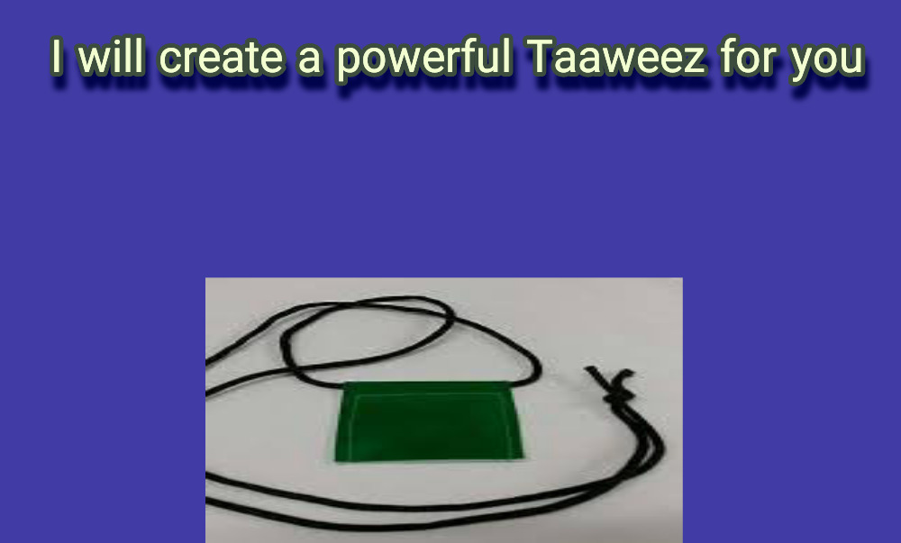 I will Custom Taaweez for Wealth and Prosperity