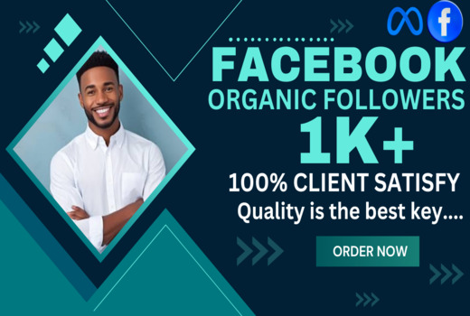Get 1K+ Facebook Page Likes / Followers, Real user, Non-drop, Lifetime guaranteed