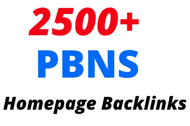 Create High Quality 2500+ Permanent Homepage PBN Web 2.0 Backlinks  High DA PA
