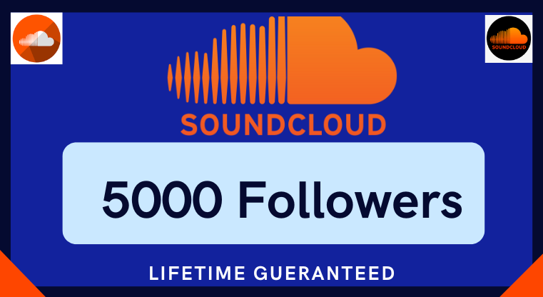 Get 5000+ HQ Soundcloud Followers None-Drop & Lifetime Gueranteed