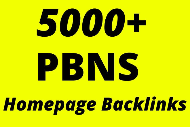 Off Page 5000+ Permanent Homepage PBN Web 2.0 Backlinks  High DA PA TF CF