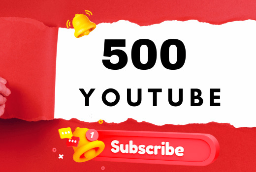 500+ Youtube subscriber Real Quality None Drop Guarantee