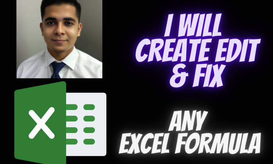 create and fix any excel formula and macros, excel data cleaning