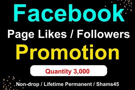 Get 3000+ Facebook Profile Followers instant, Real user, Non-drop, Lifetime guaranteed
