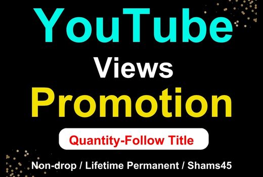 Get 2,500 Youtube Shorts Video Views With + 200 Likes, Non-Drop and Permanent