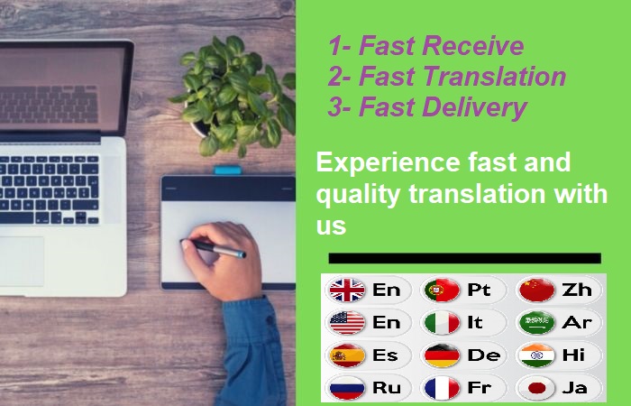 I will translate any language you want into another language with the best quality