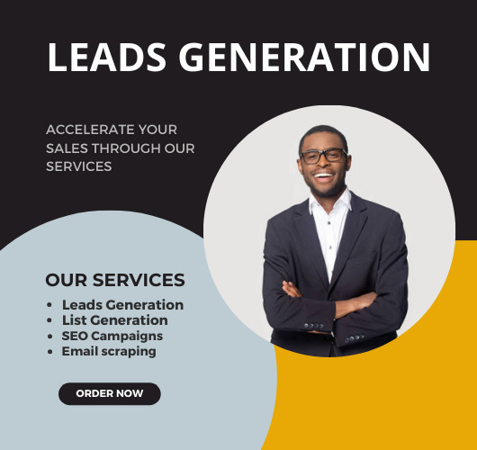 I will provide valid leads generation for any targeted country or company