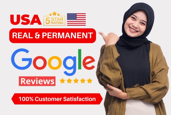 I Will Provide 5 USA Real And Permanent Google Review