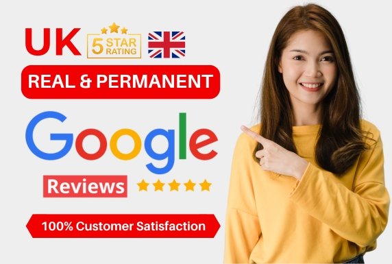 I Will Provide 5 UK Real And Permanent Google Review