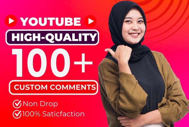Get 100 High Quality YouTube Custom Comments