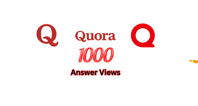 1000+ Quora Answer Views, real and non drop