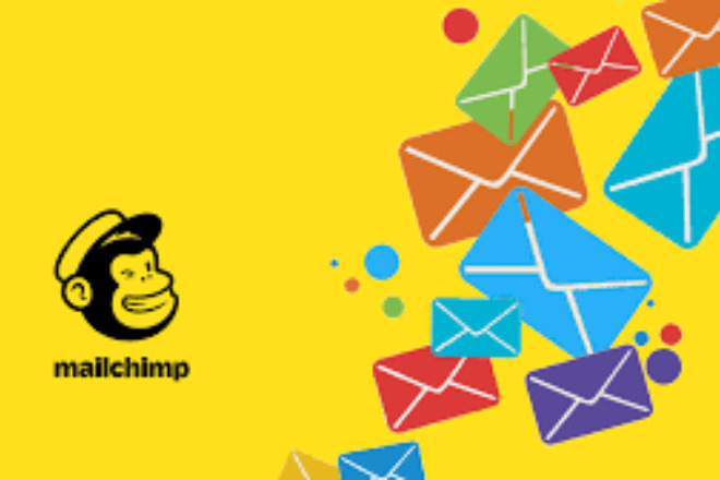 Mailchimp email template design, and email sending for marketing