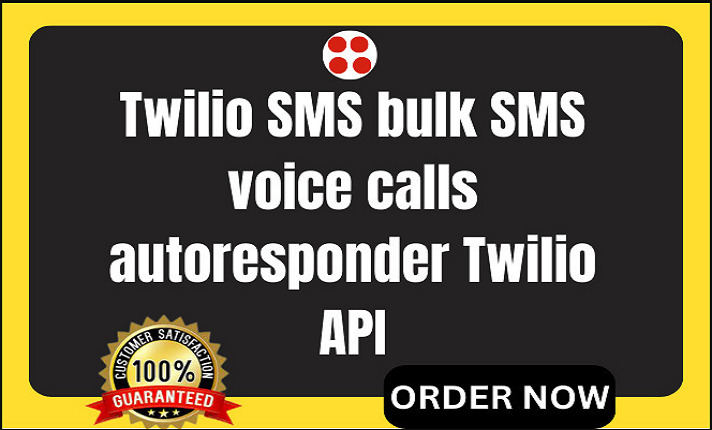 I will create a verify and upgraded twilio, plivo, nexmo account for bulk SMS