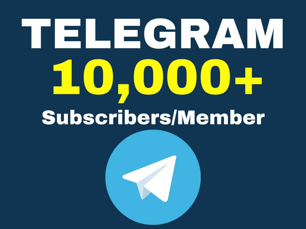 2000 Telegram Group Channel Member High Quality