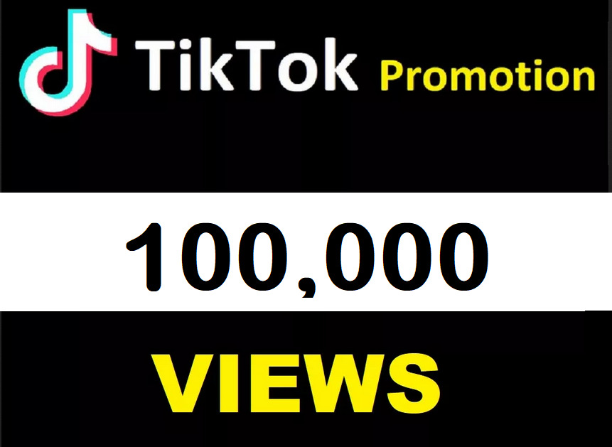 100,000 TikTok Views High Quality