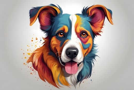 I will draw your dogs or any pets into a cartoon portrait