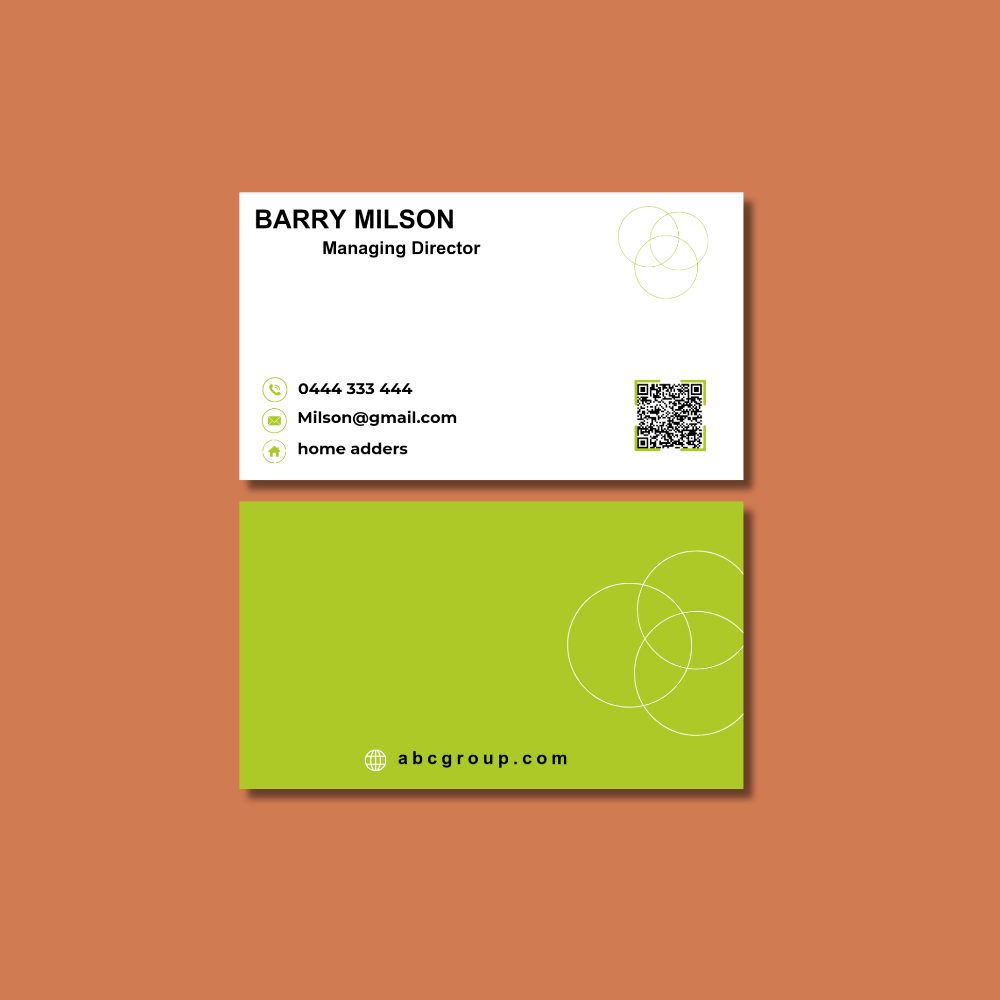 I will create a unique business card design