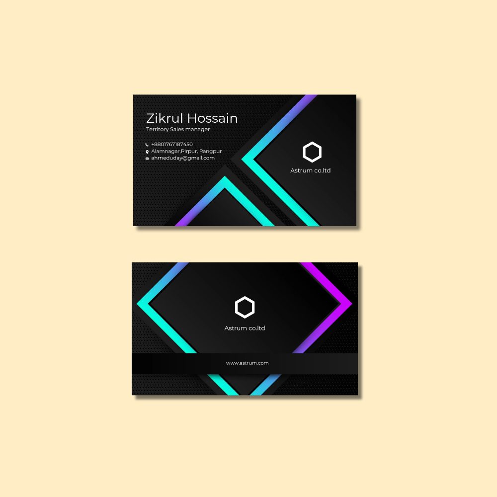 I’ll create professional business card design.